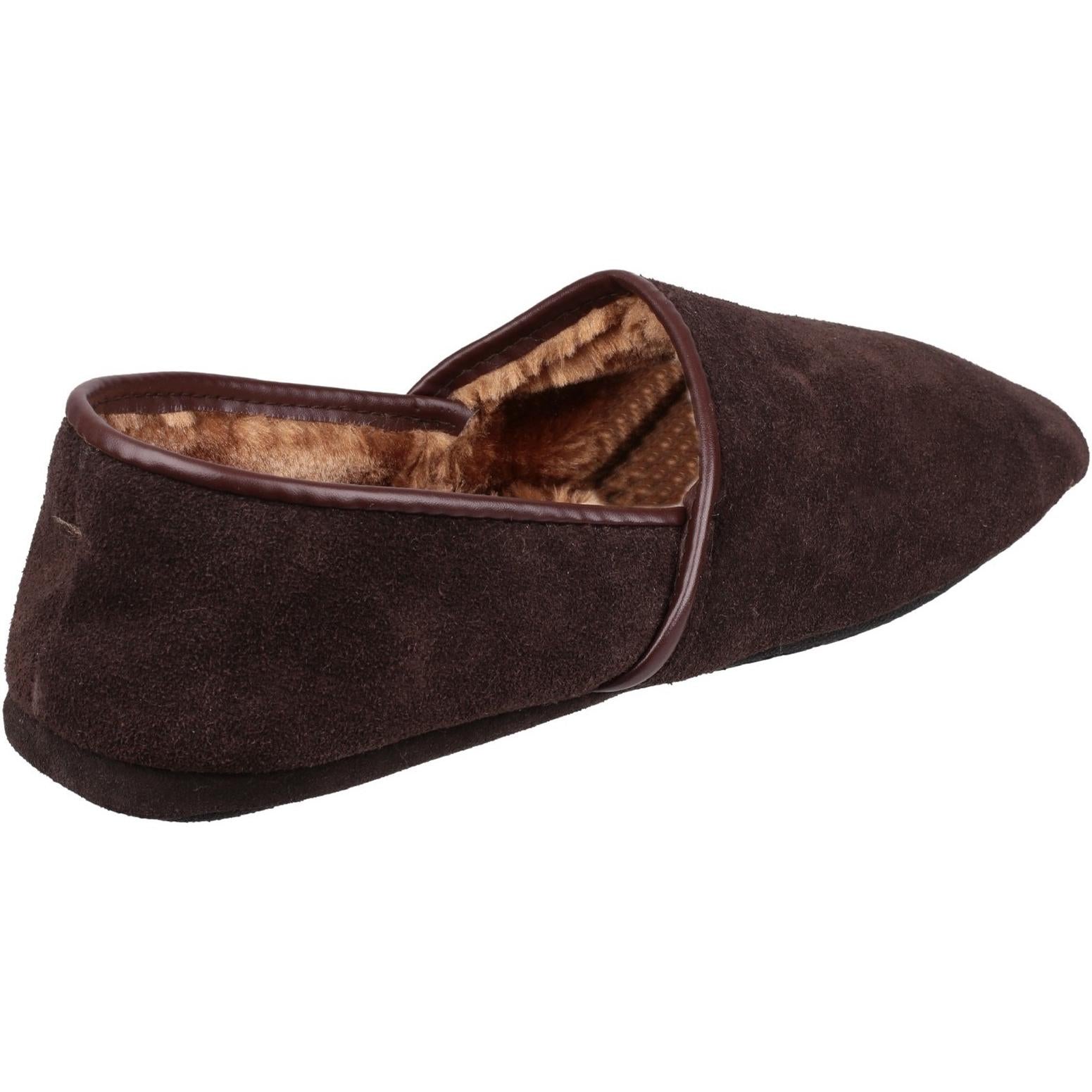 Mirak David Suede Slip On Slipper