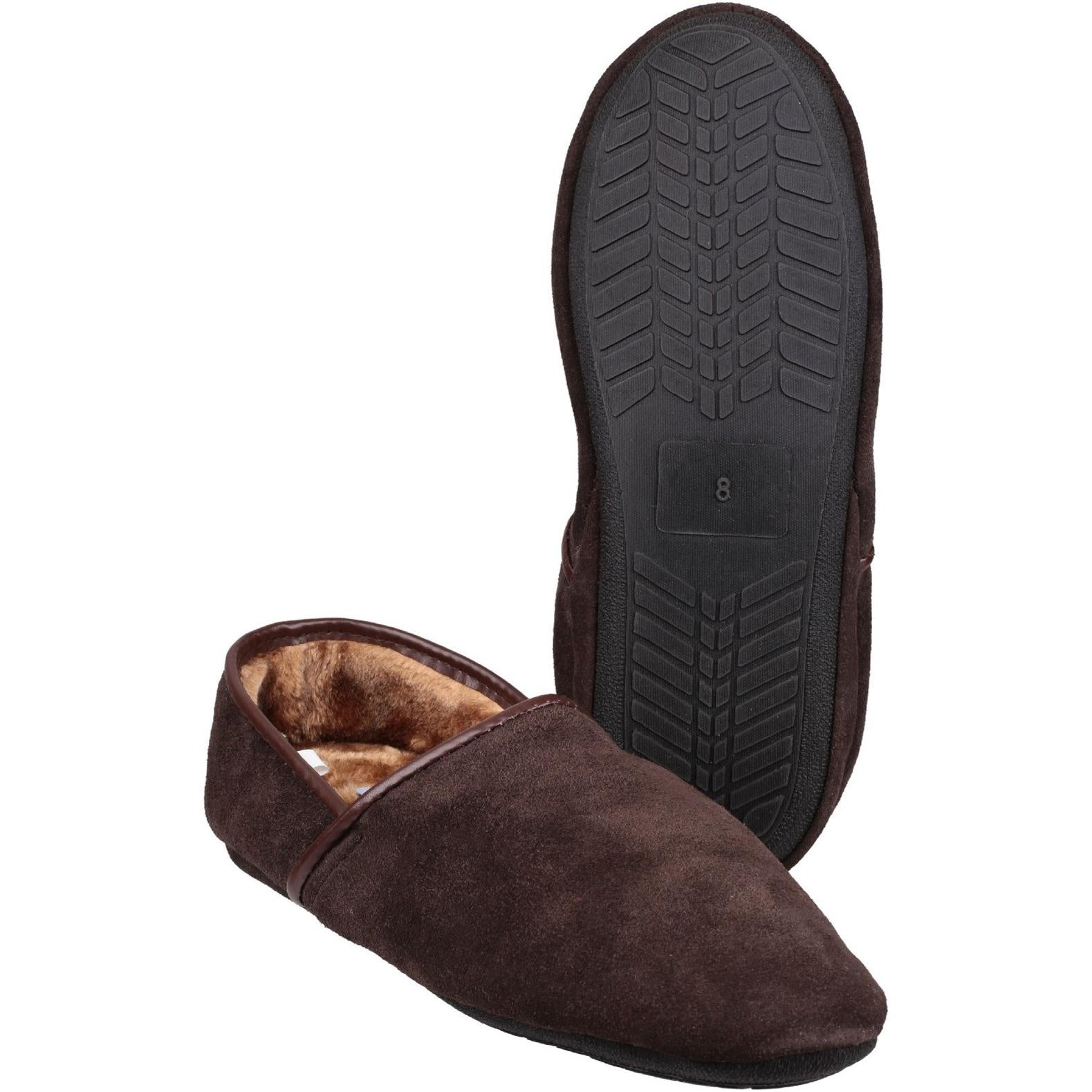 Mirak David Suede Slip On Slipper