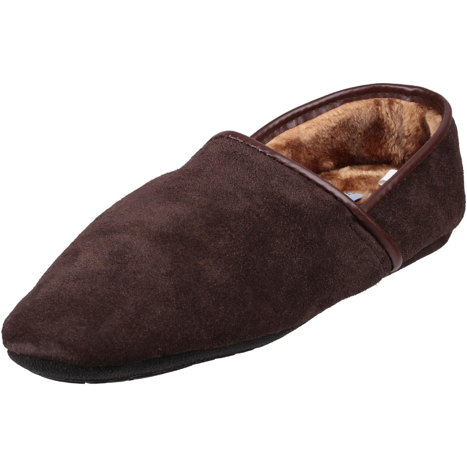 Mirak David Suede Slip On Slipper