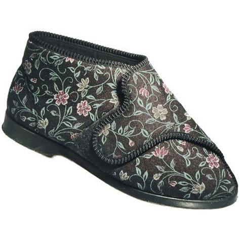 Gbs Bella Ladies Wide Fit Slipper