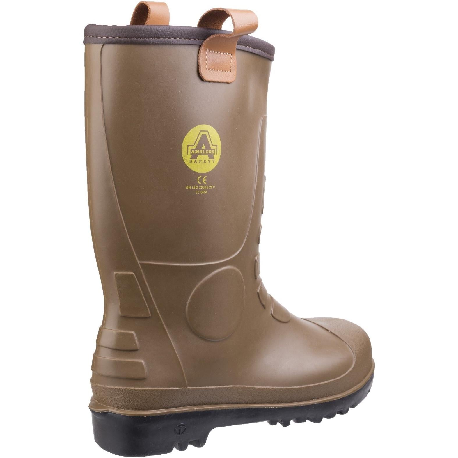 Amblers Safety FS95 Waterproof PVC Pull on Safety Rigger Boot