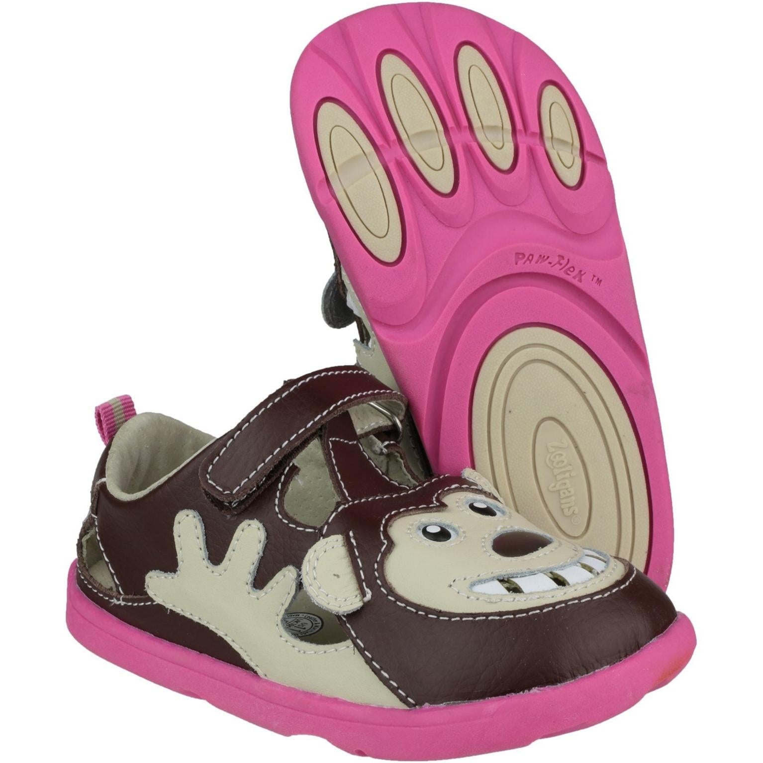 Zooligans Bobo The Monkey Girls Shoes