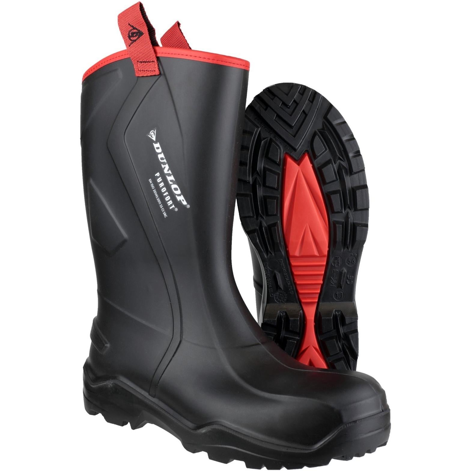 Dunlop Purofort+ Rugged Full Safety Wellingtons Boots