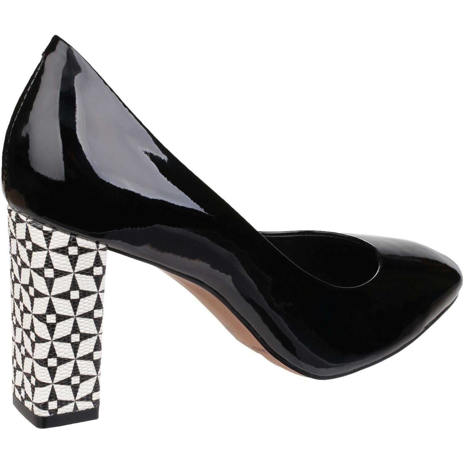 Riva Bosa Patent Slip on Court Shoe