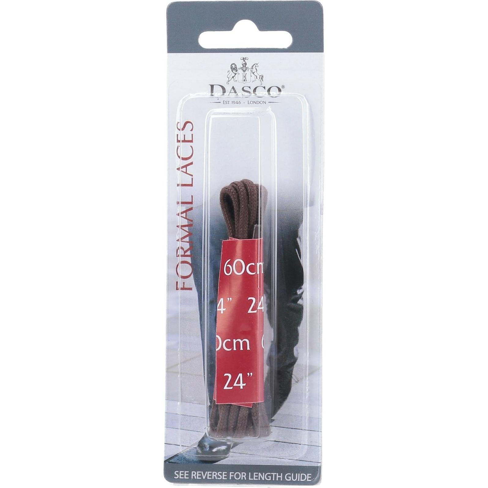 Dasco 60cm Round Shoe Lace 6 Pack