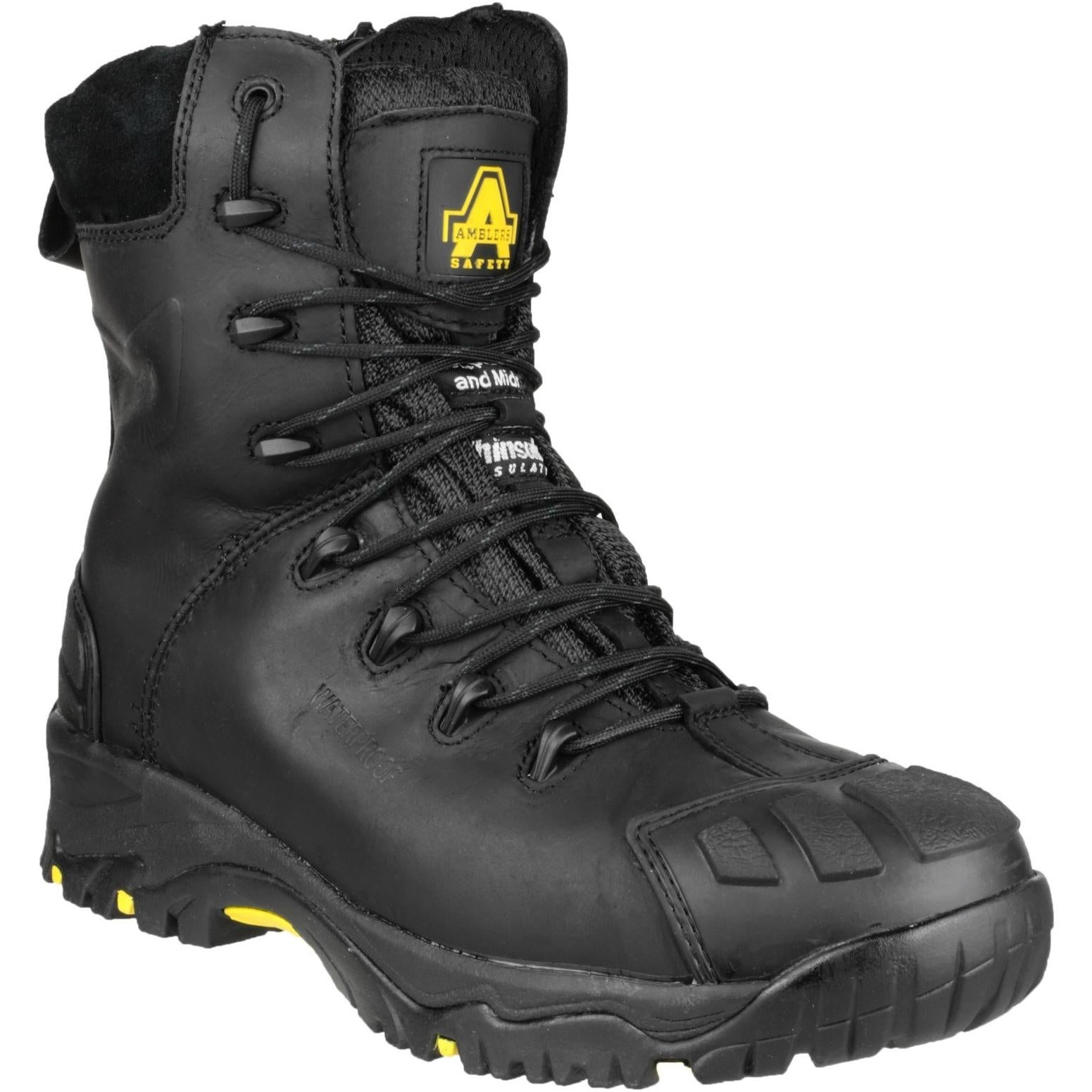 Amblers Safety FS999 Hi Leg Composite Safety Boot With Side Zip