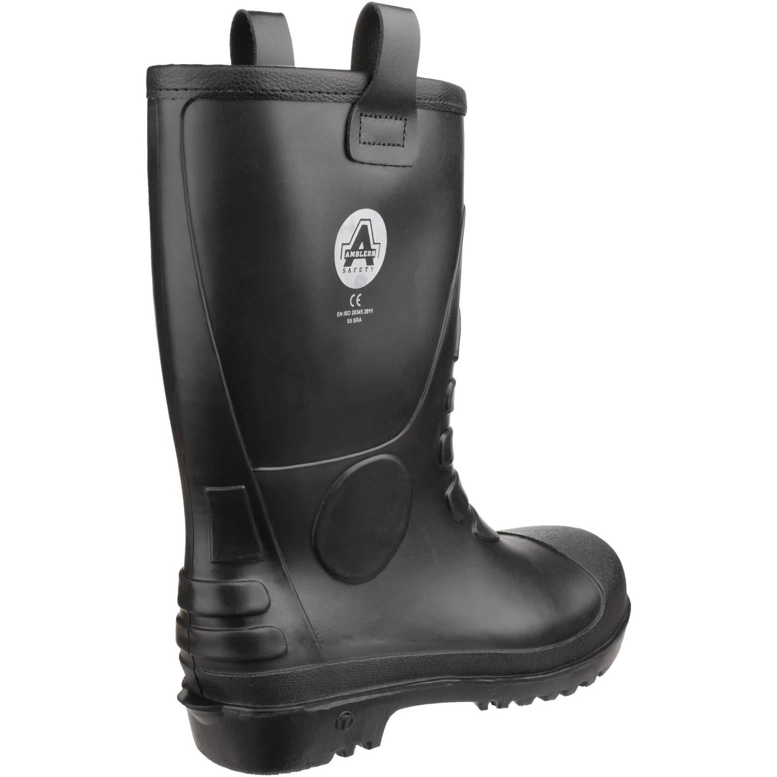Amblers Safety FS90 Waterproof PVC Pull on Safety Rigger Boot