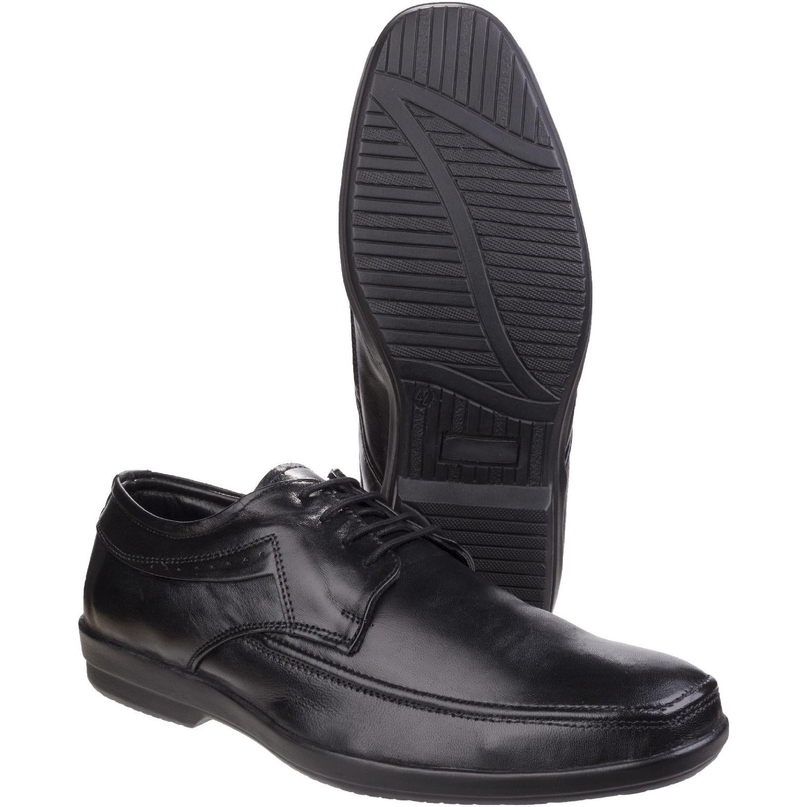 Fleet & Foster Dave Apron Toe Oxford Formal Shoe