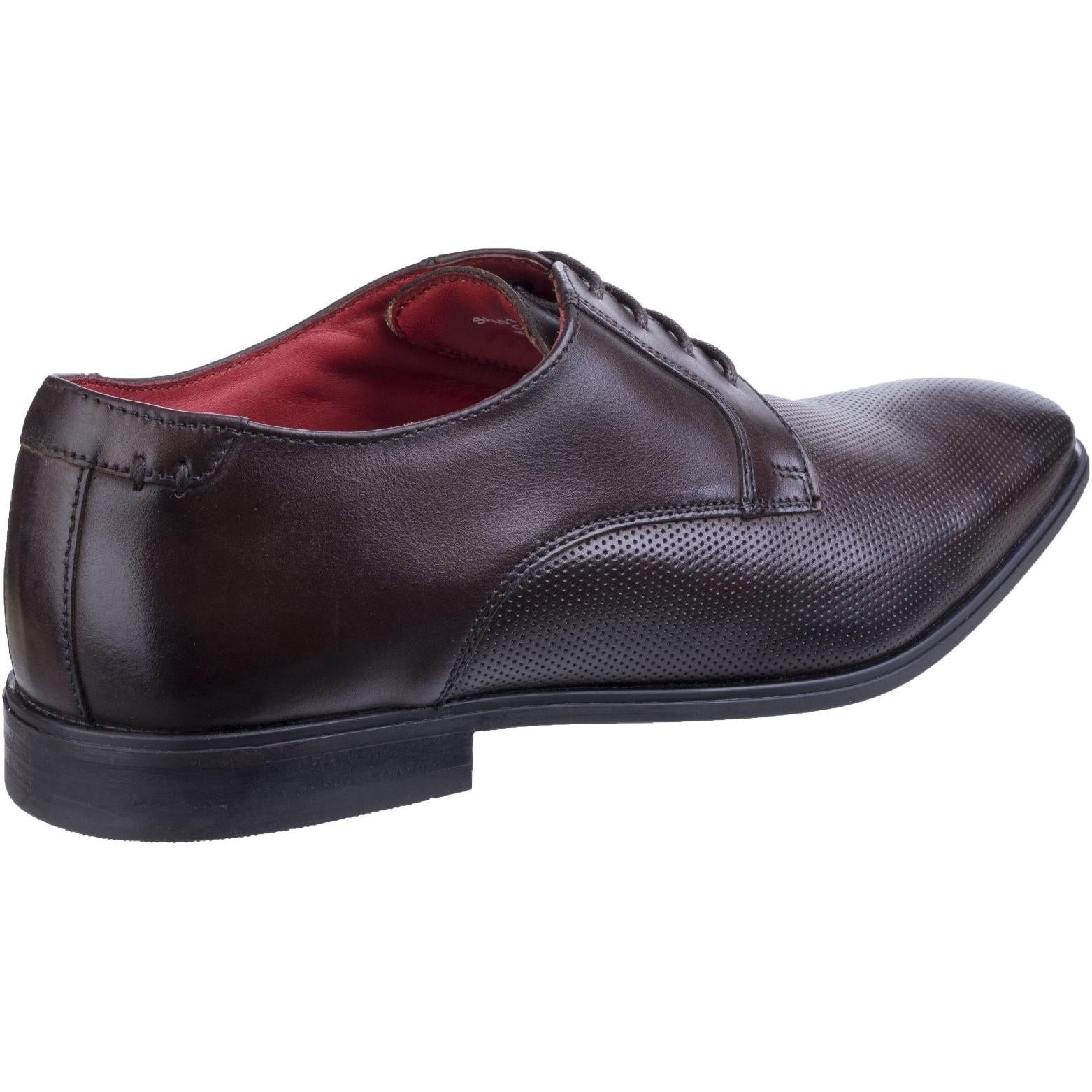 Base London Charles Waxy Lace Up Derby Shoe