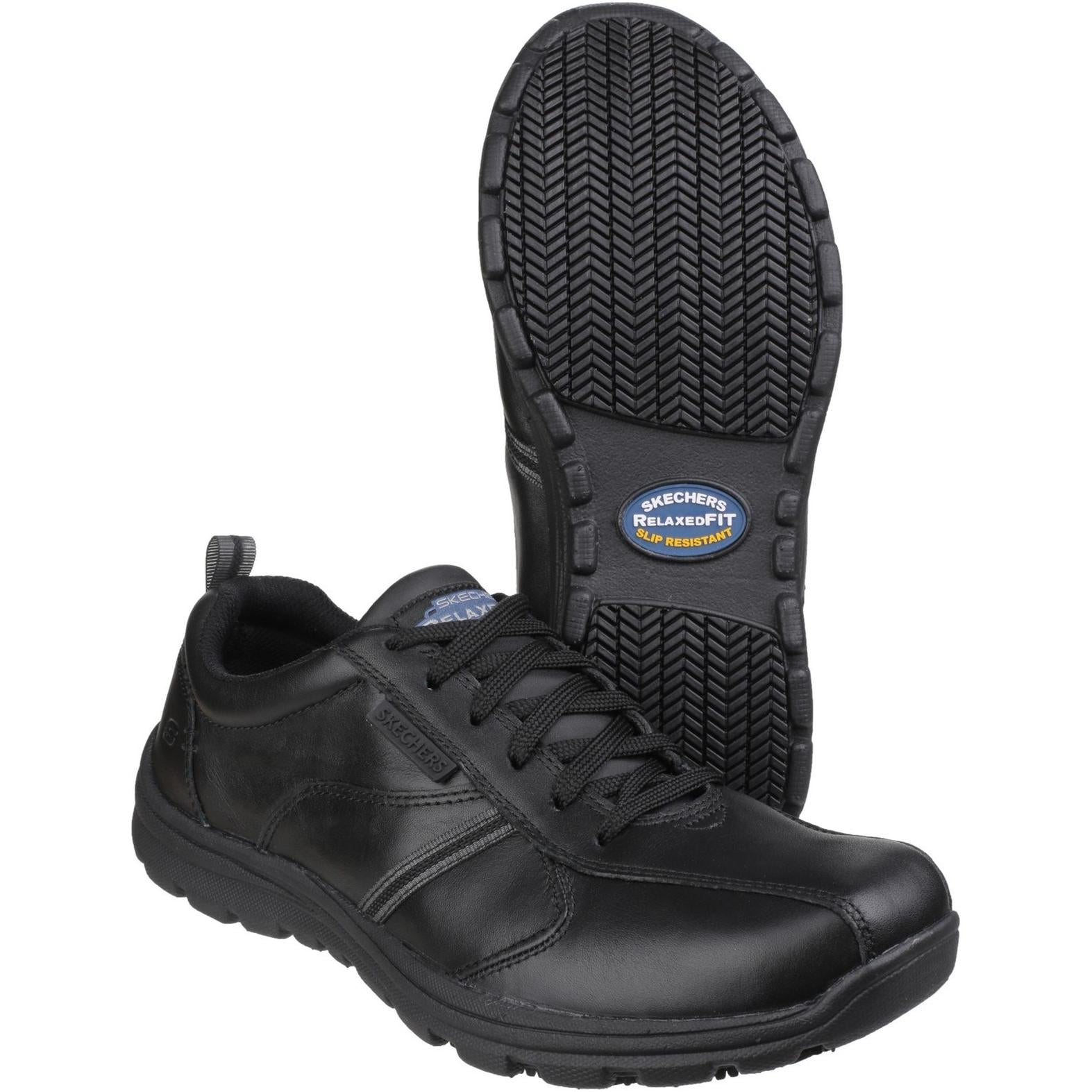 Skechers Hobbes Frat Lace Up Occupational Shoe