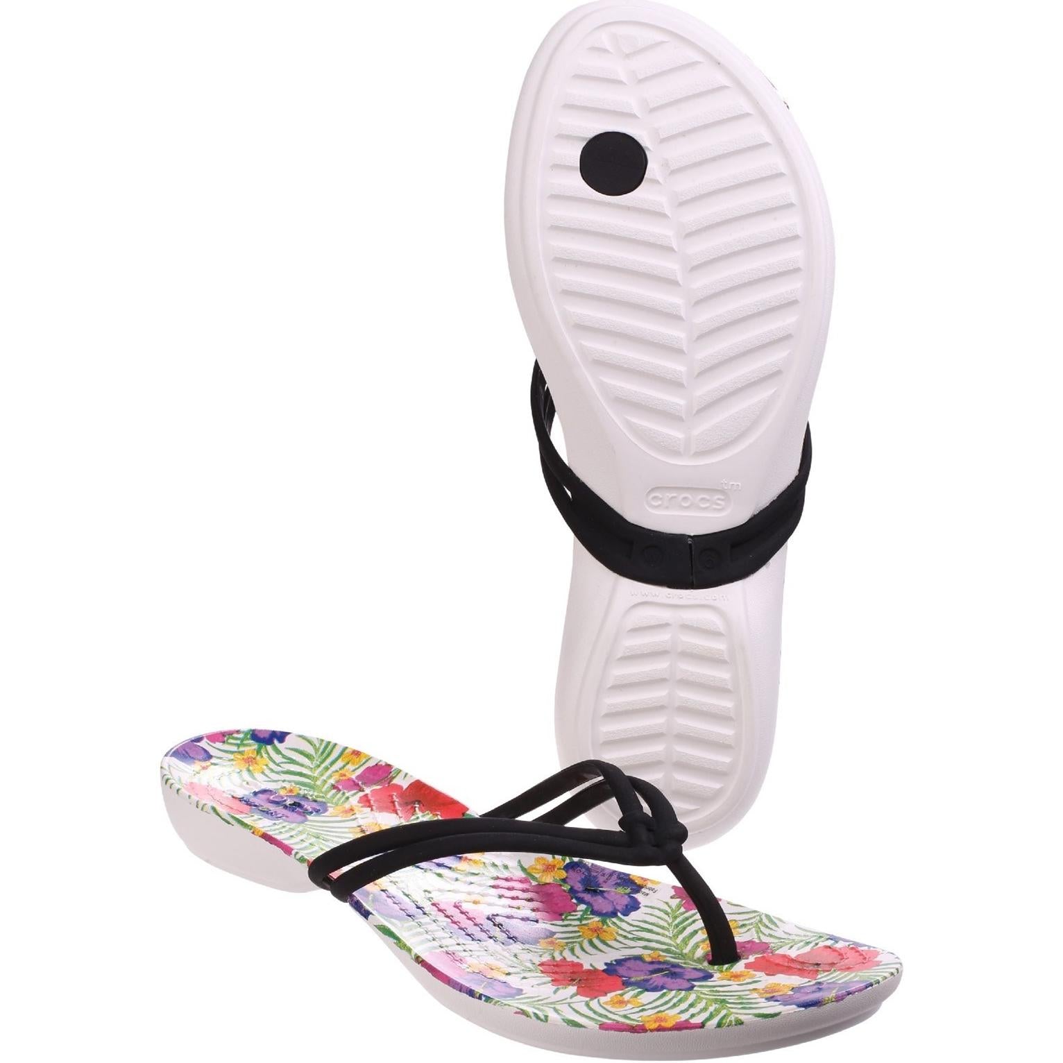 Crocs Isabella Graphic Flip Flop Sandals