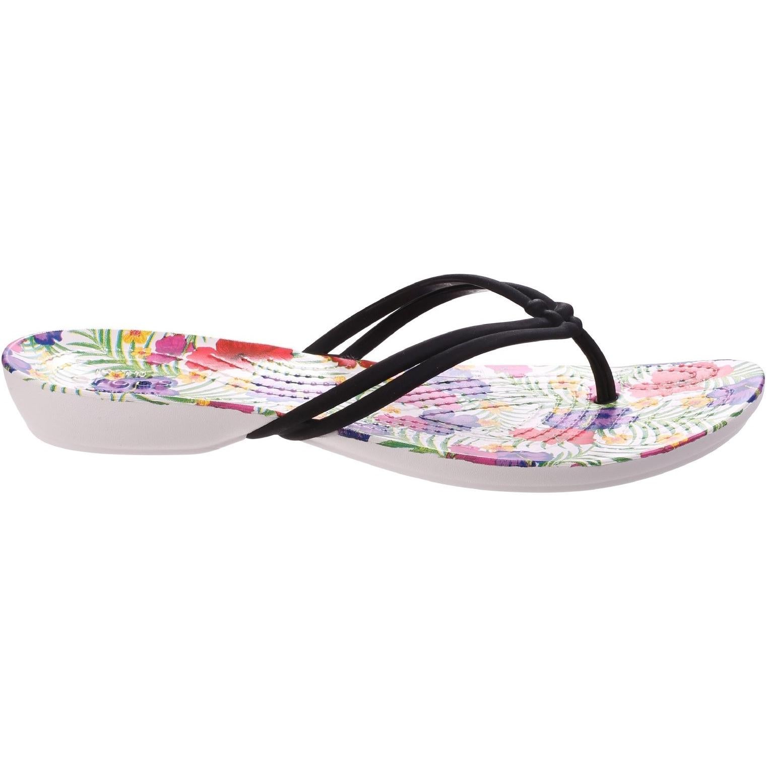 Crocs Isabella Graphic Flip Flop Sandals