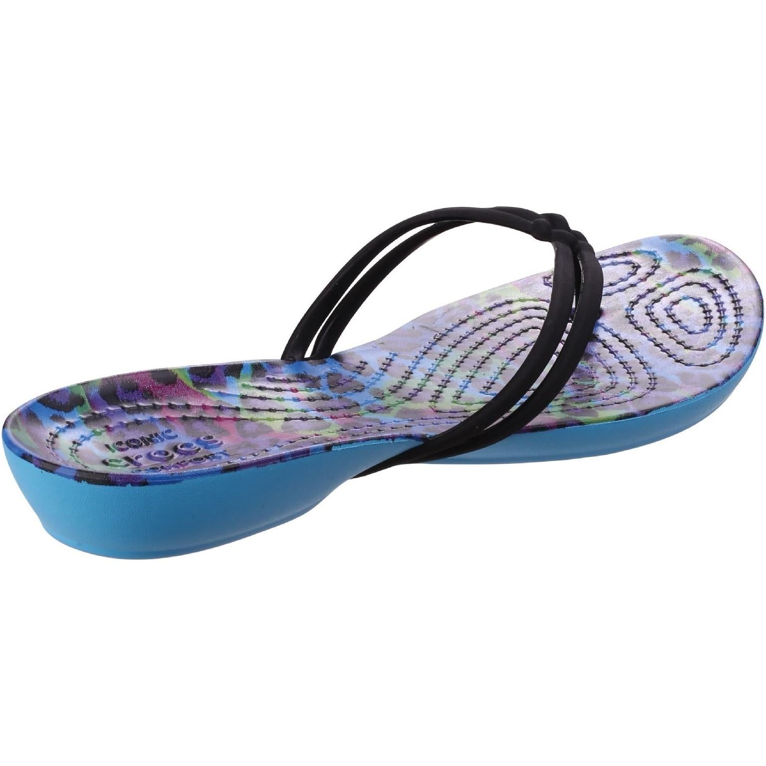 Crocs Isabella Graphic Flip Flop Sandals