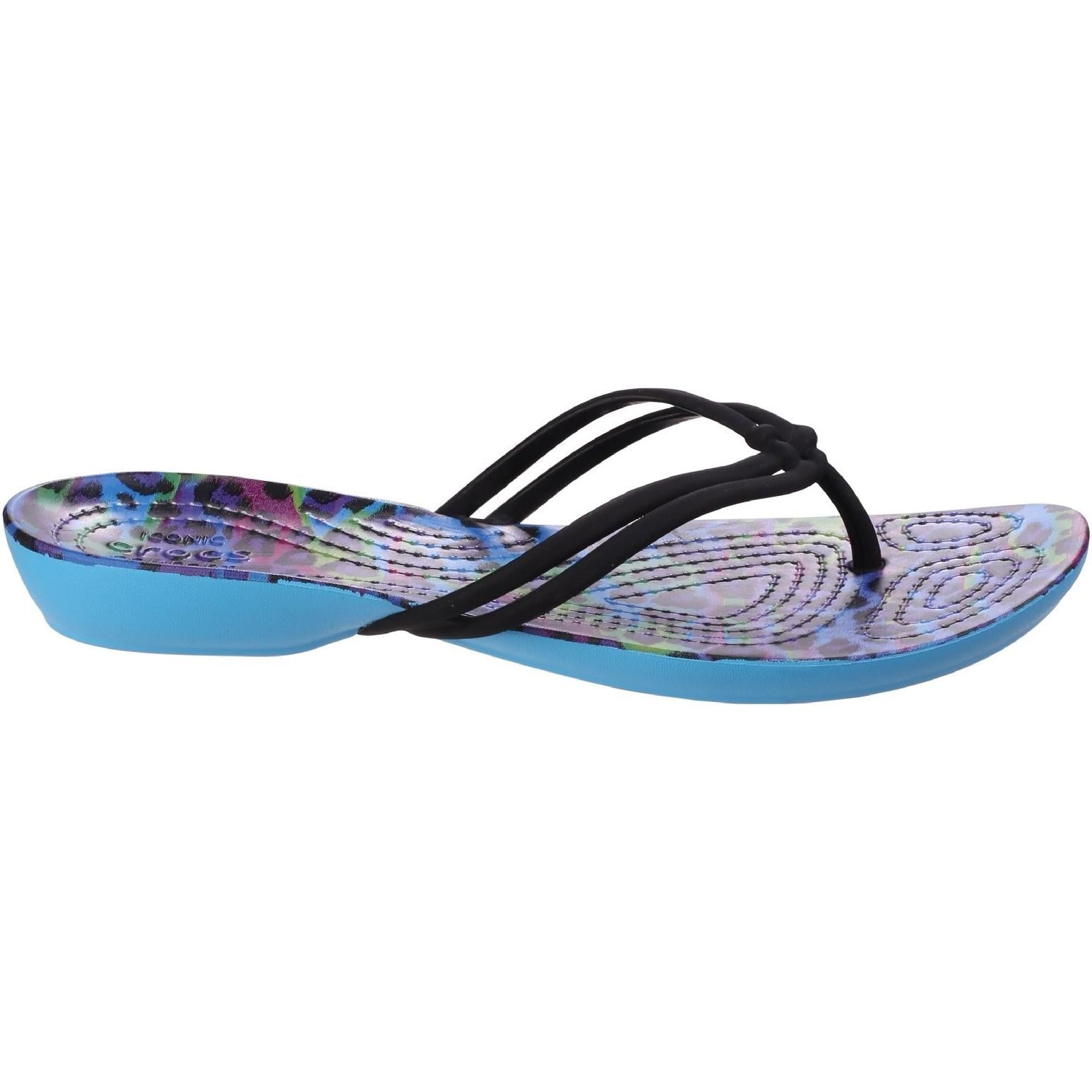 Crocs Isabella Graphic Flip Flop Sandals