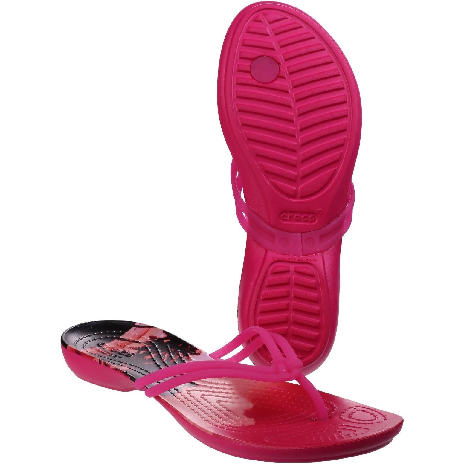 Crocs Isabella Graphic Flip Flop Sandals