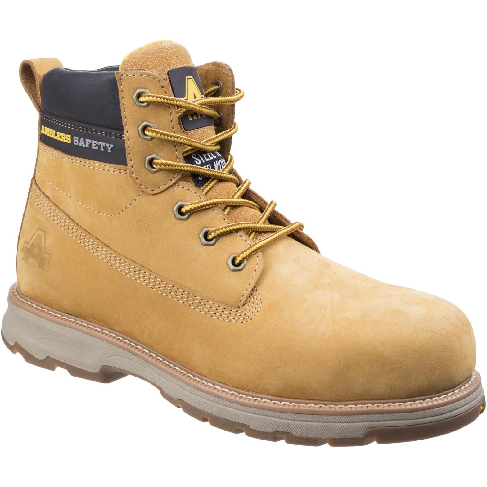 Amblers Safety AS170 Lightweight Full Grain Leather Safety Boot