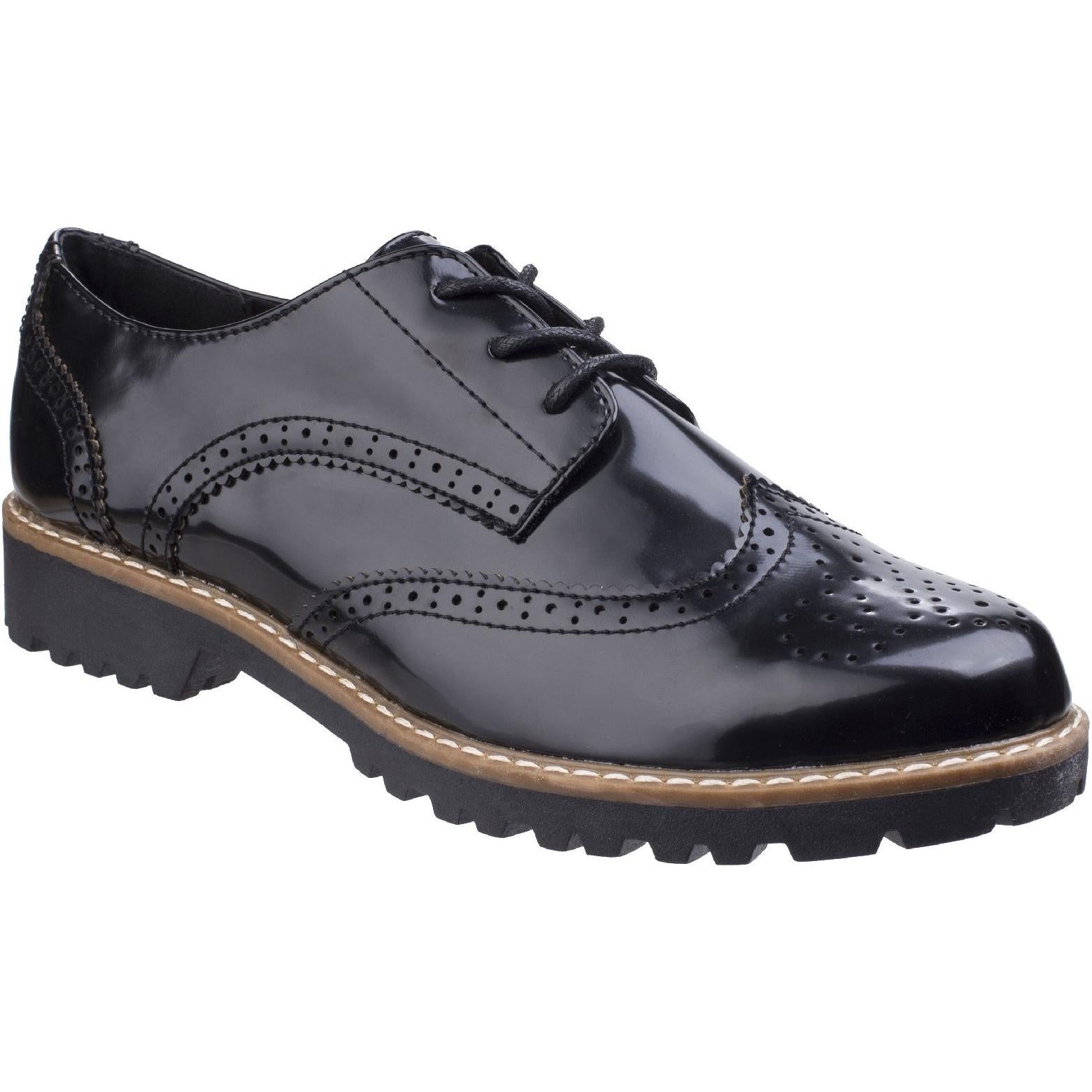 Divaz Rita Ladies Casual Brogue Shoe