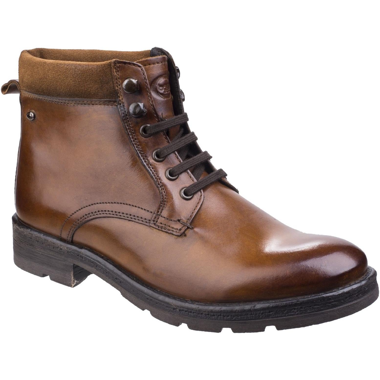 Base London Panzer Washed Work Boot