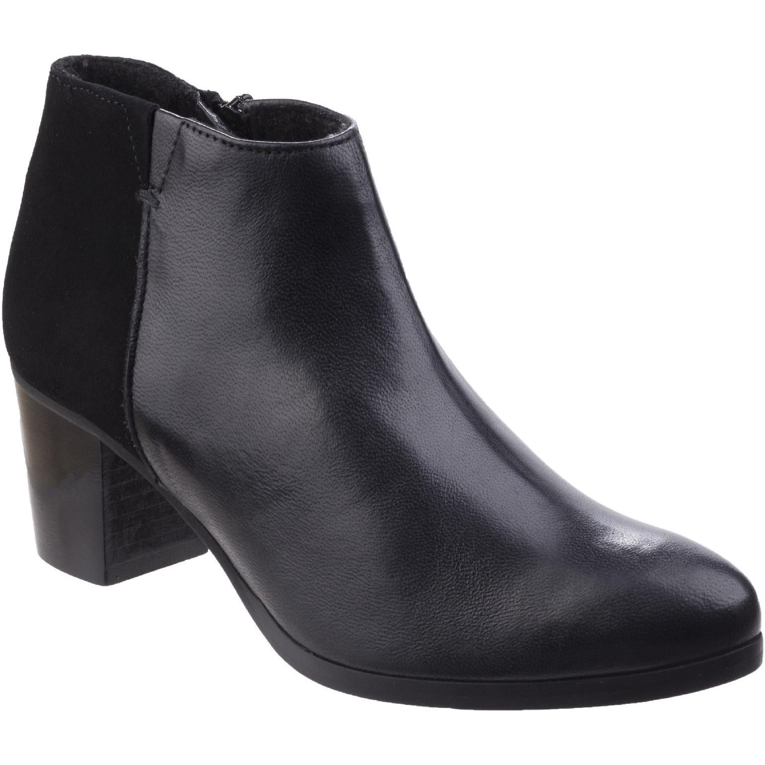 Riva Claudia Leather/Suede Ankle Boot