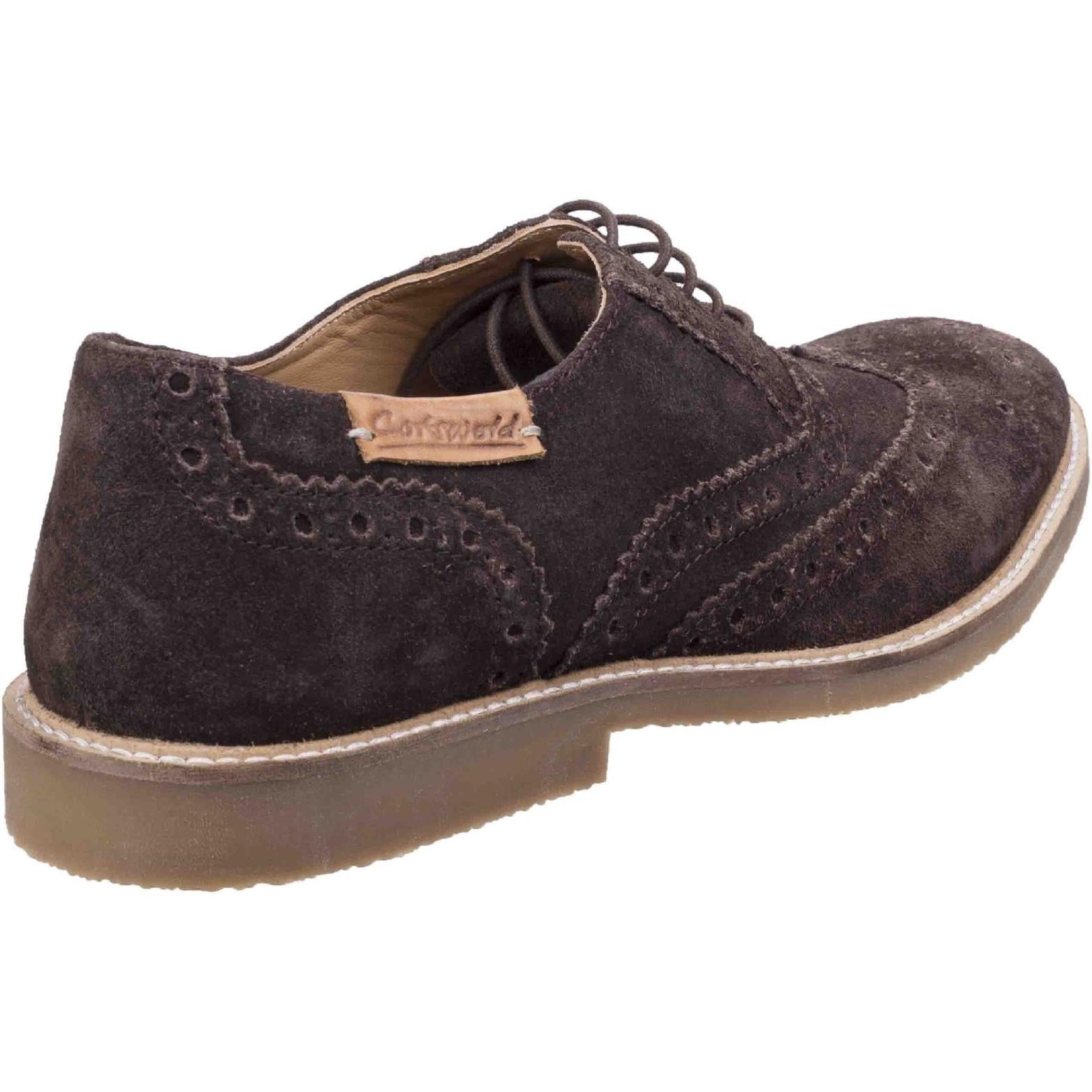 Cotswold Chatsworth Suede Wingtip Shoes