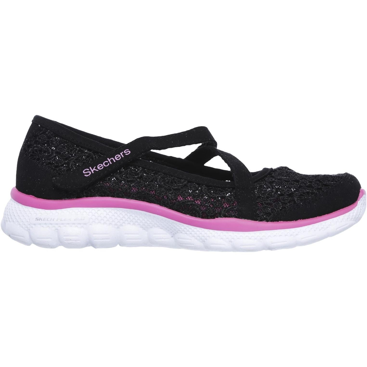 Skechers Skech Flex 2.0 Comfy Crochetes Hook & Loop Mary Jane Trainer