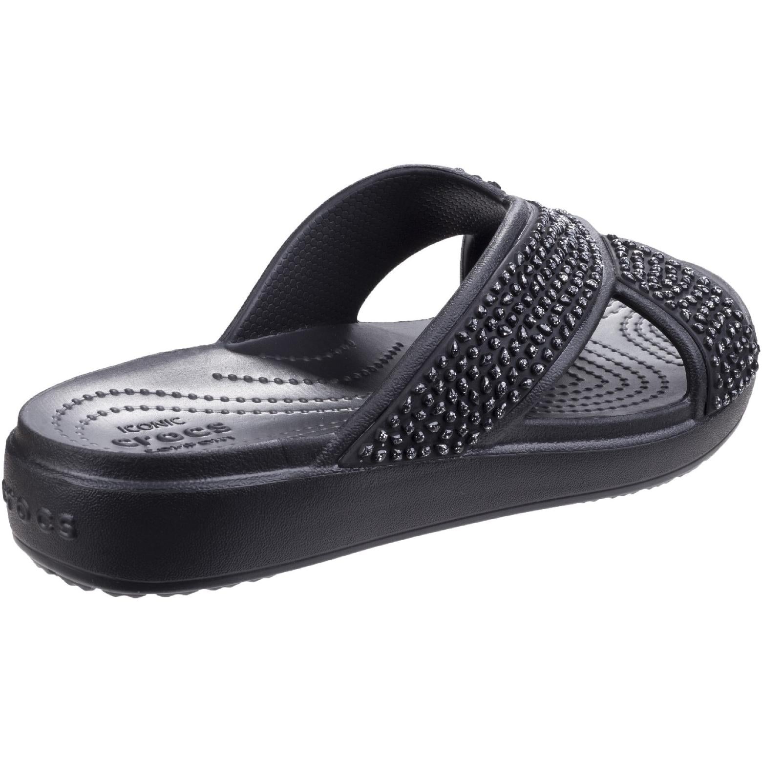 Crocs Sloane Embellished X Strap Sandals