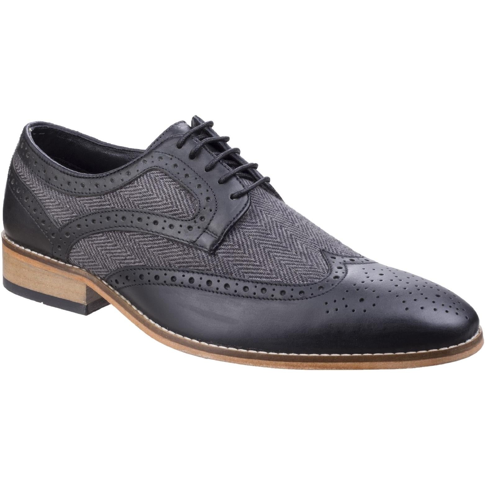 Lambretta Fenchurch Combi Brogue Lace Shoe