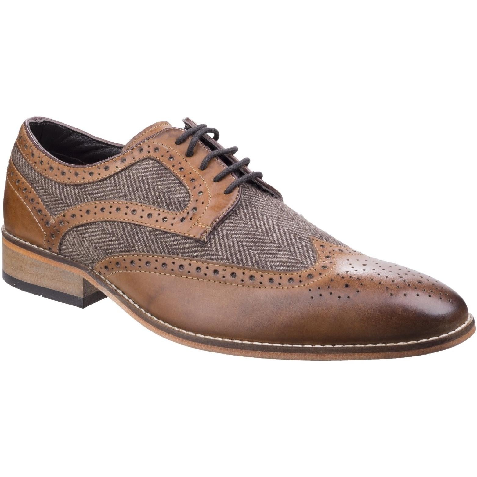 Lambretta Fenchurch Combi Brogue Lace Shoe