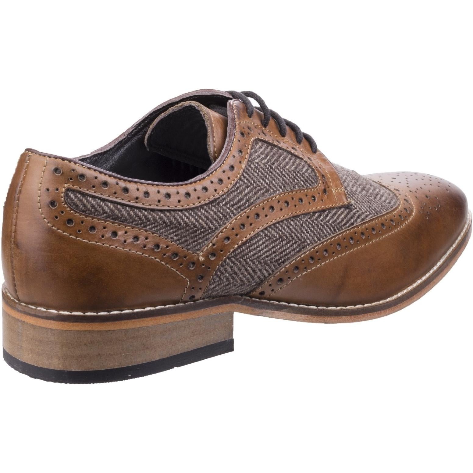 Lambretta Fenchurch Combi Brogue Lace Shoe