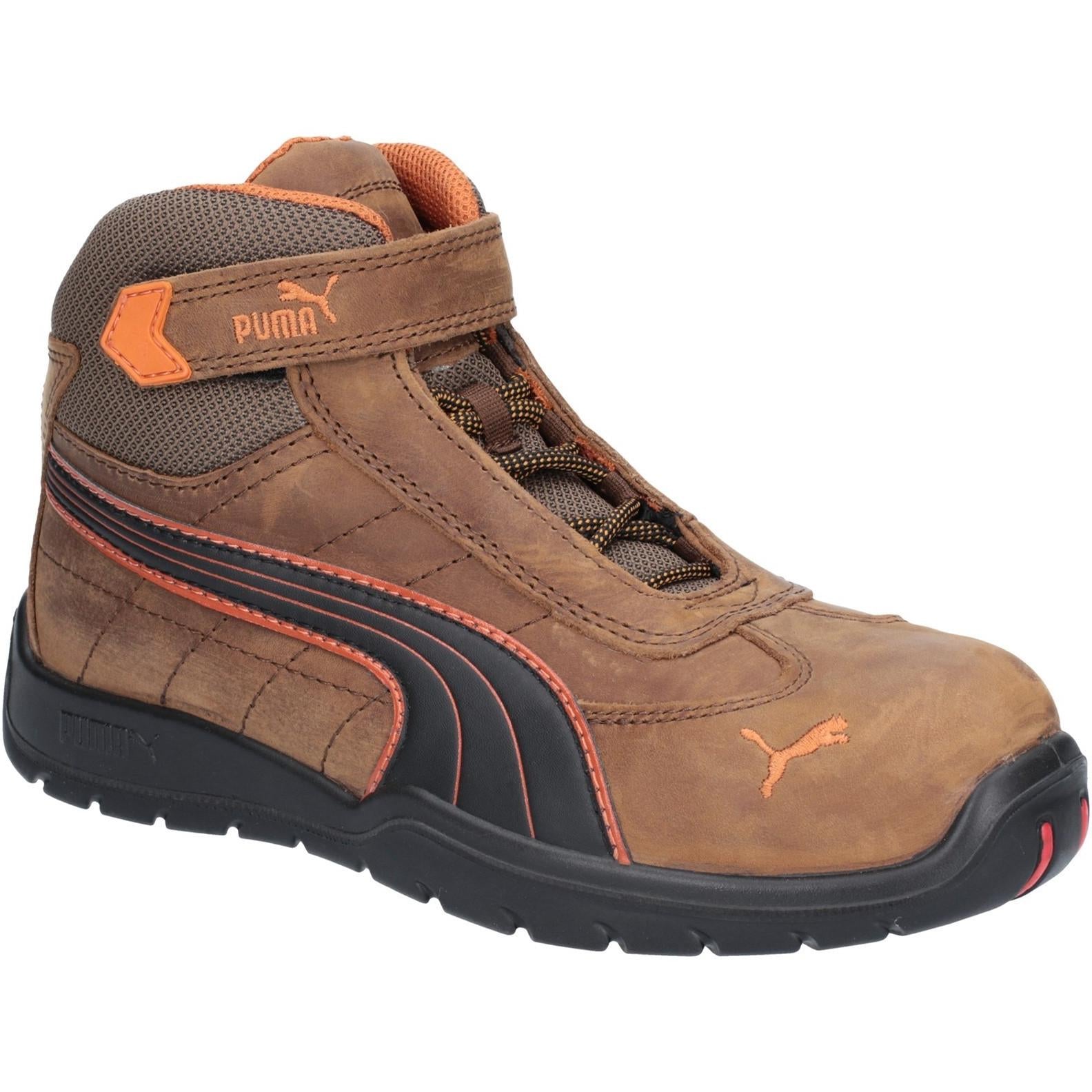 Puma Safety Indy Mid Mens Touch Fastening Safety Boot