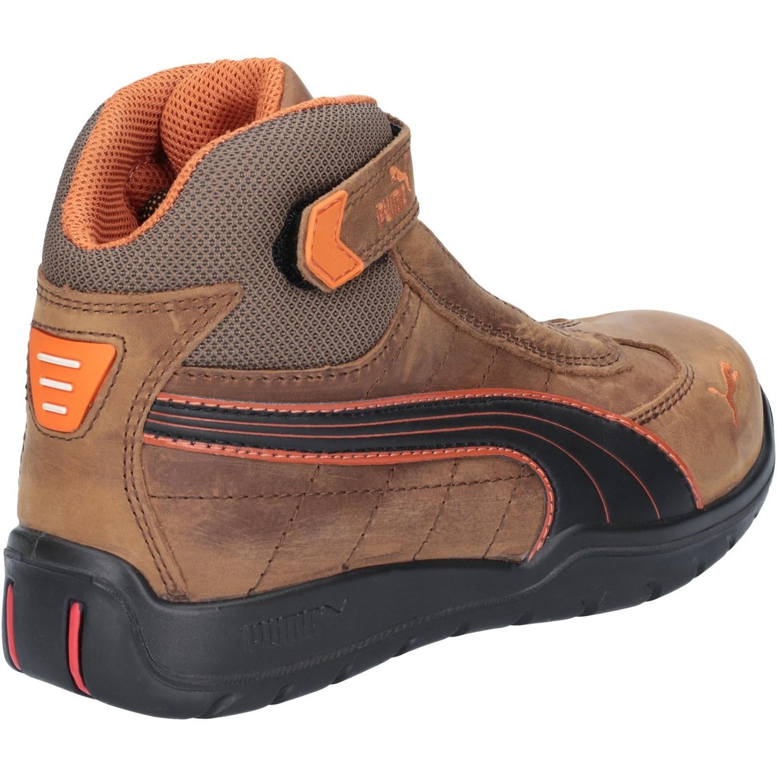 Puma Safety Indy Mid Mens Touch Fastening Safety Boot