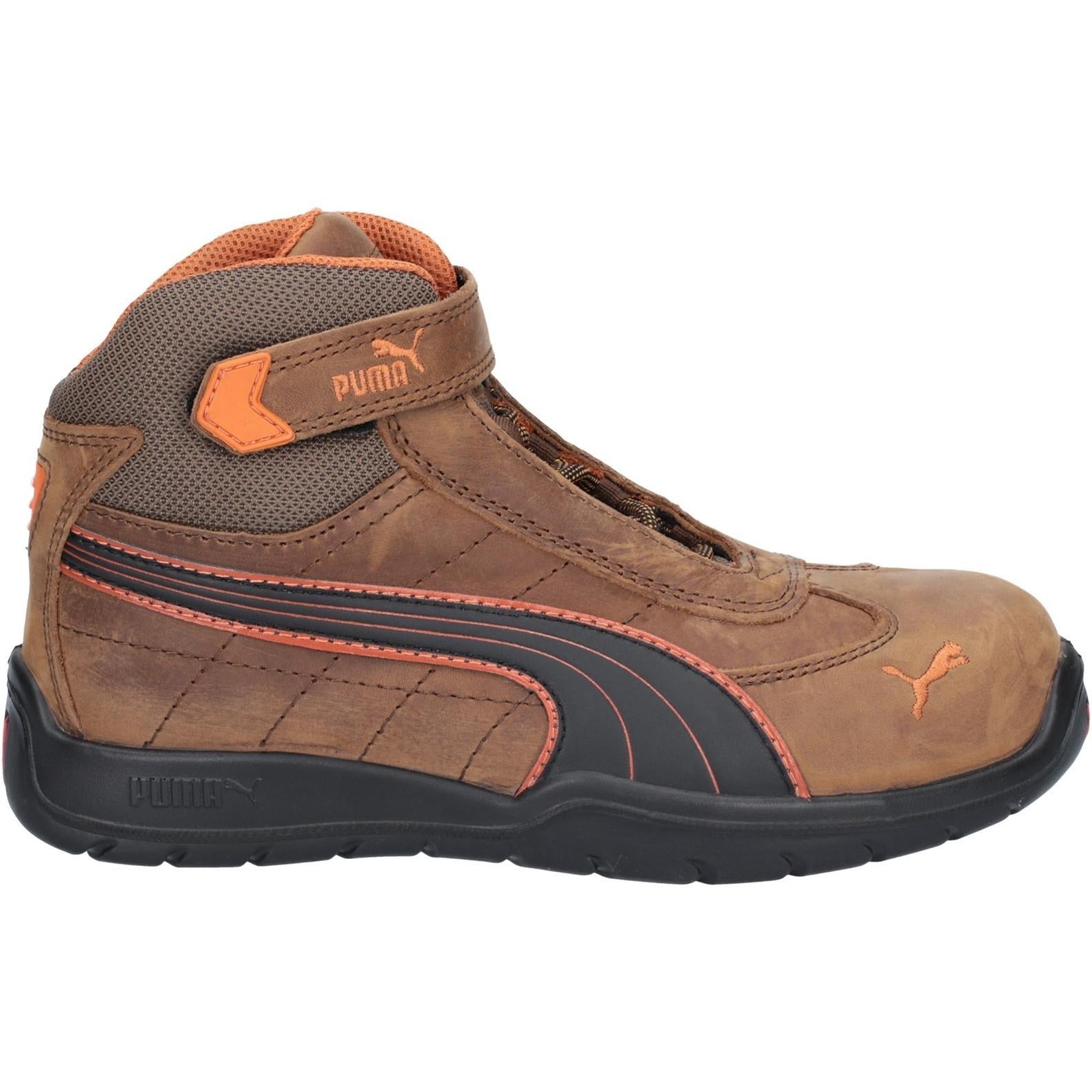 Puma Safety Indy Mid Mens Touch Fastening Safety Boot