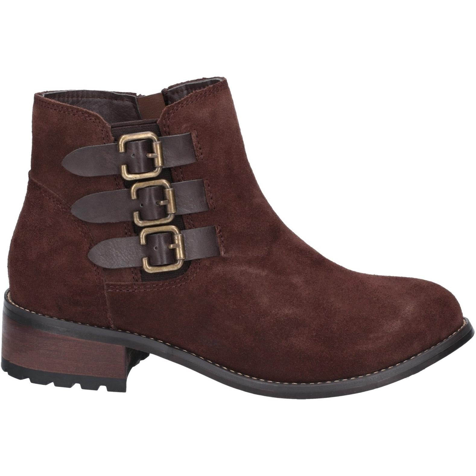 Divaz Lexi Slip On Buckle Boot