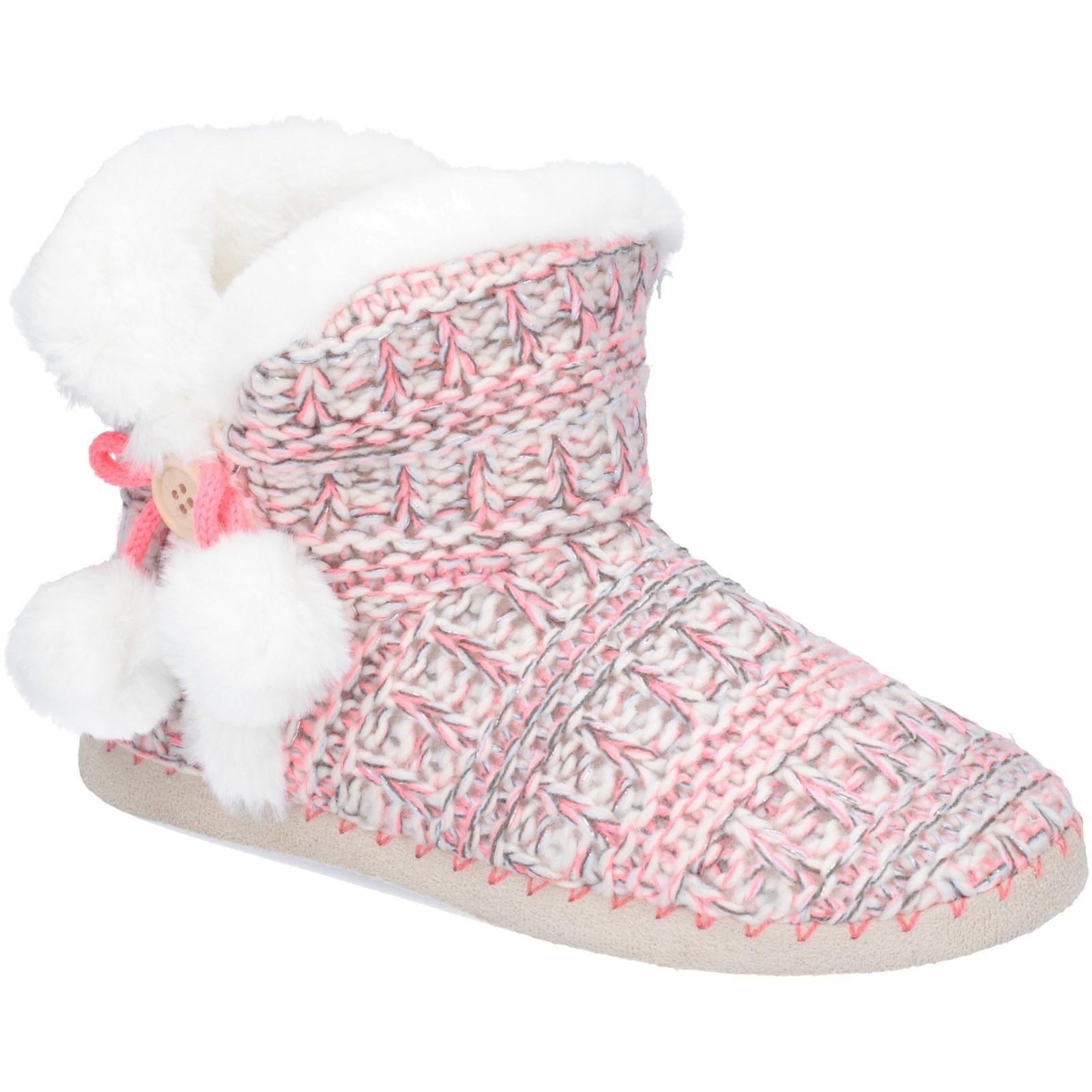 Divaz Estonia Knit Pom Pom Slipper