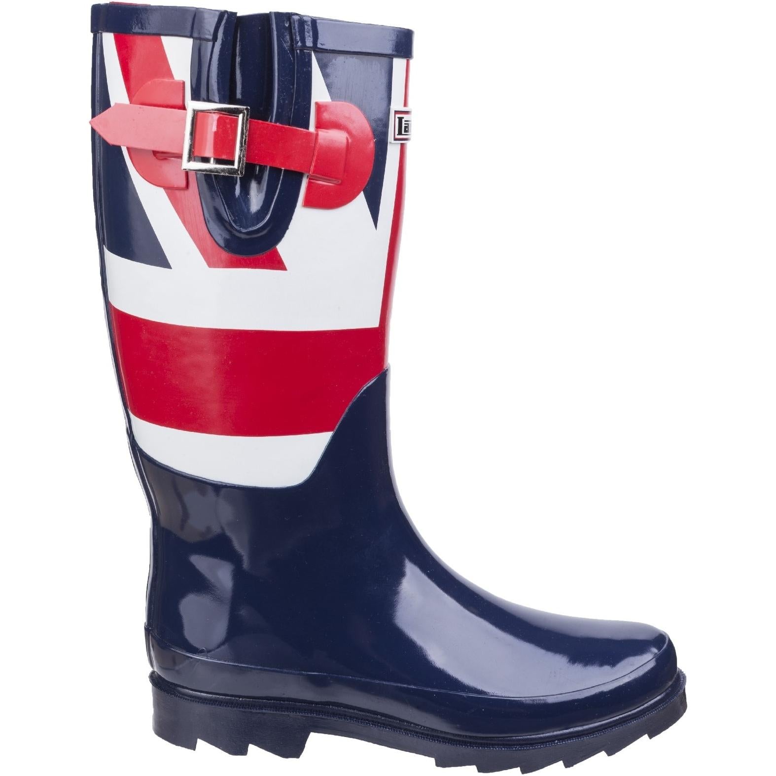 Lambretta Pheonix Union Jack Welly Boots