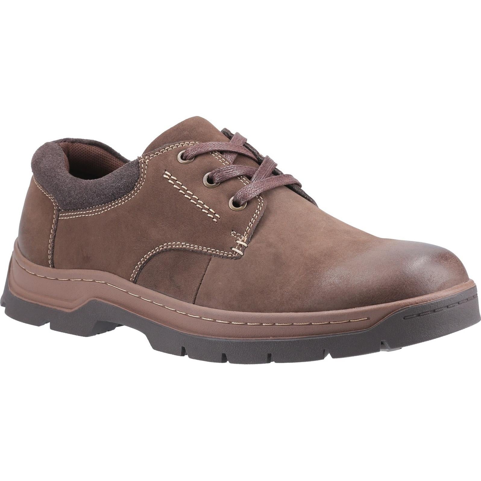 Cotswold Thickwood Burnished Leather Casual Shoe