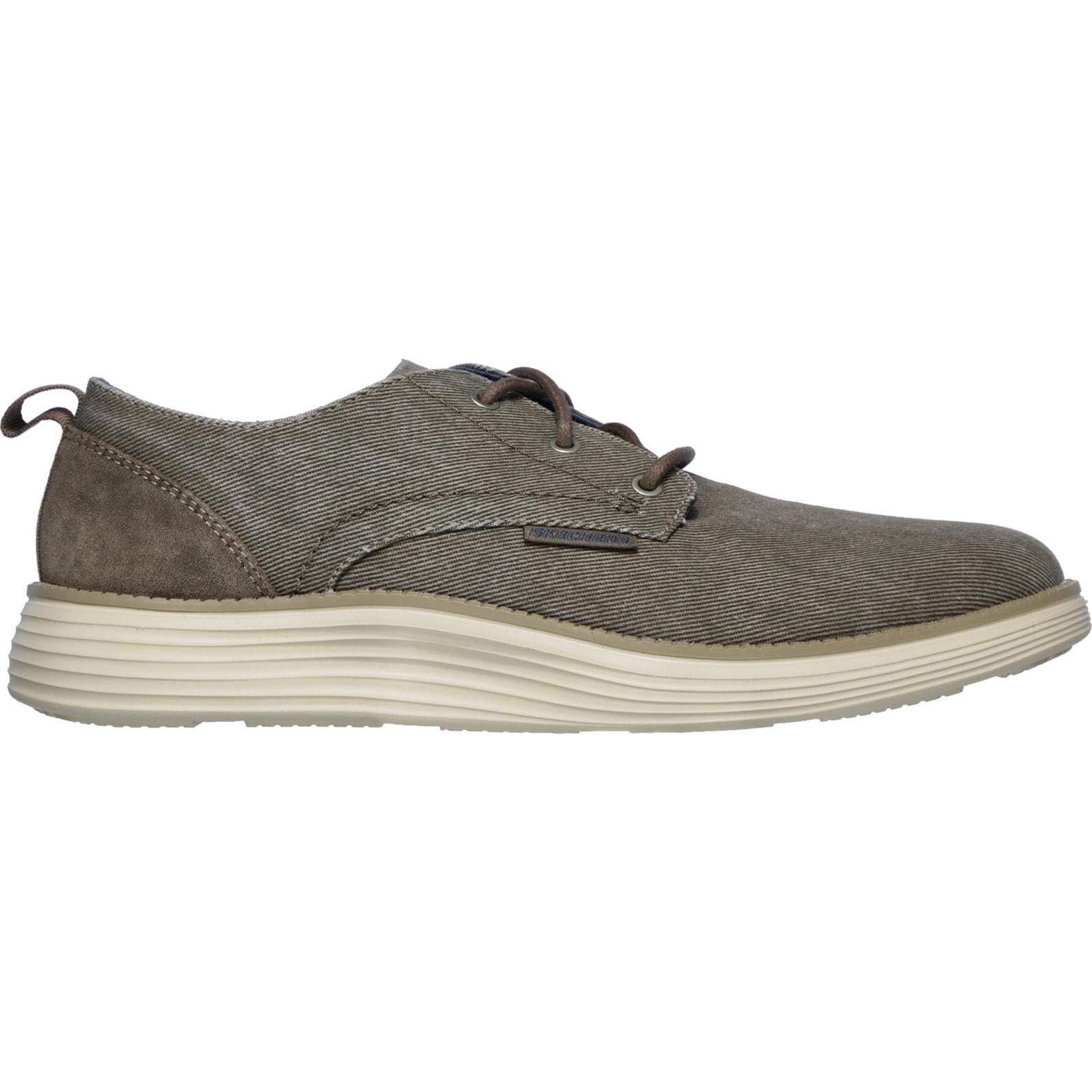 Skechers Status 2.0 - Pexton Low Profile Canvas Lace Up Shoe