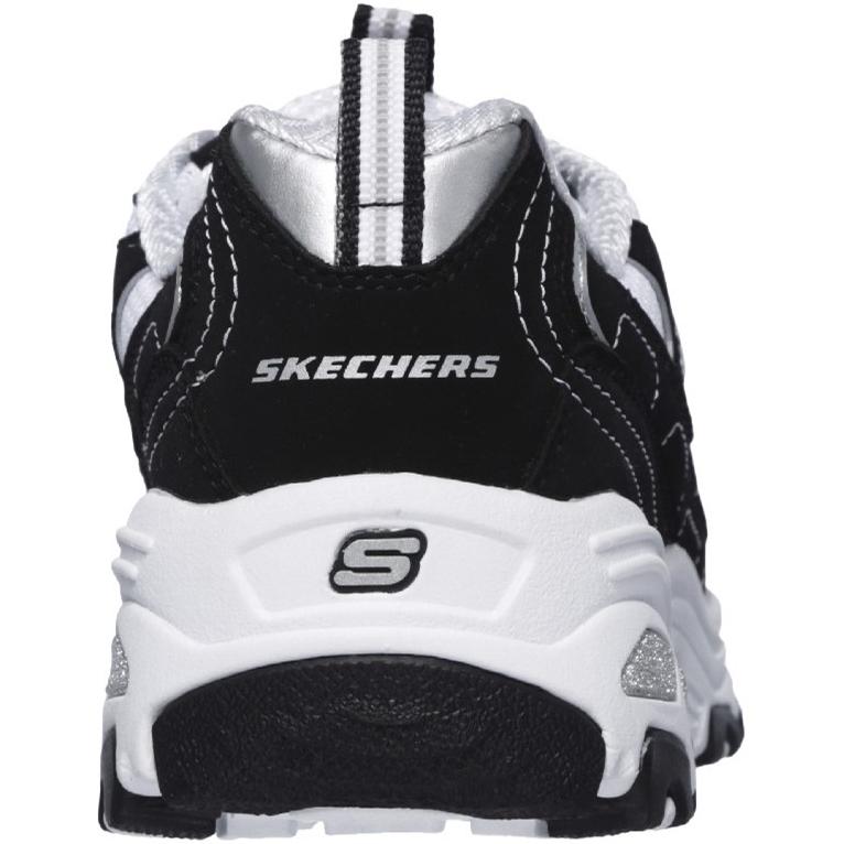 Skechers D'Lites - Biggest Fan Lace Up Trainer Air Cooled Memory Foam