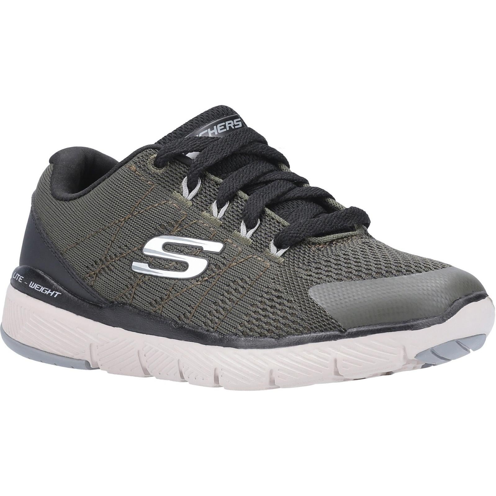 Skechers Flex Advantage 2.0 Lightweight Lace Up Trainer