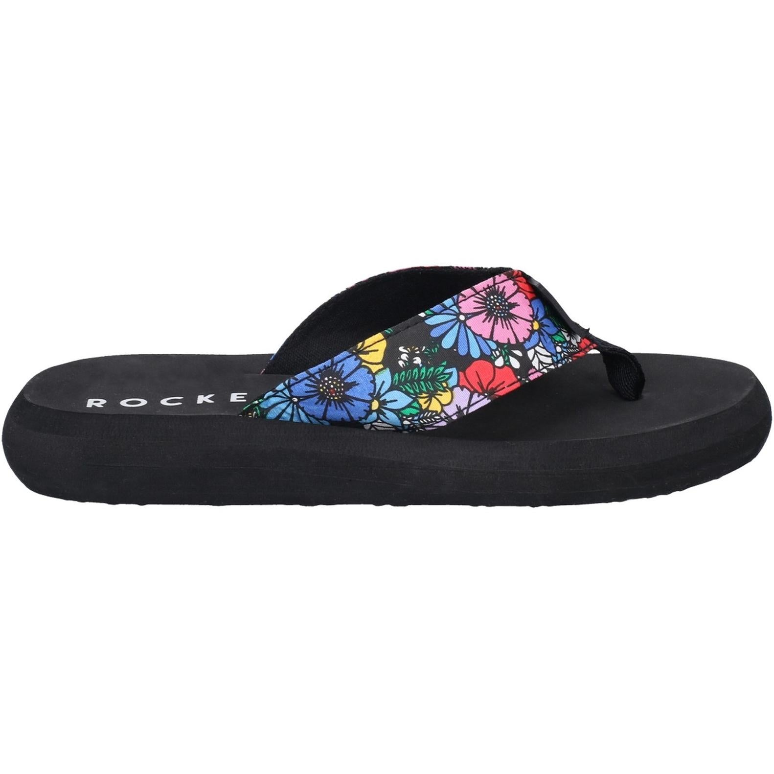 Rocket Dog Spotlight Flower Frenzy Slip On Sandal