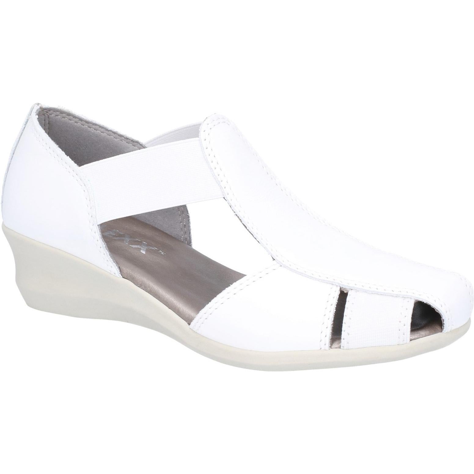 The Flexx Mr T Tivoli Elasticated Slip On Wedge Caged Sandal