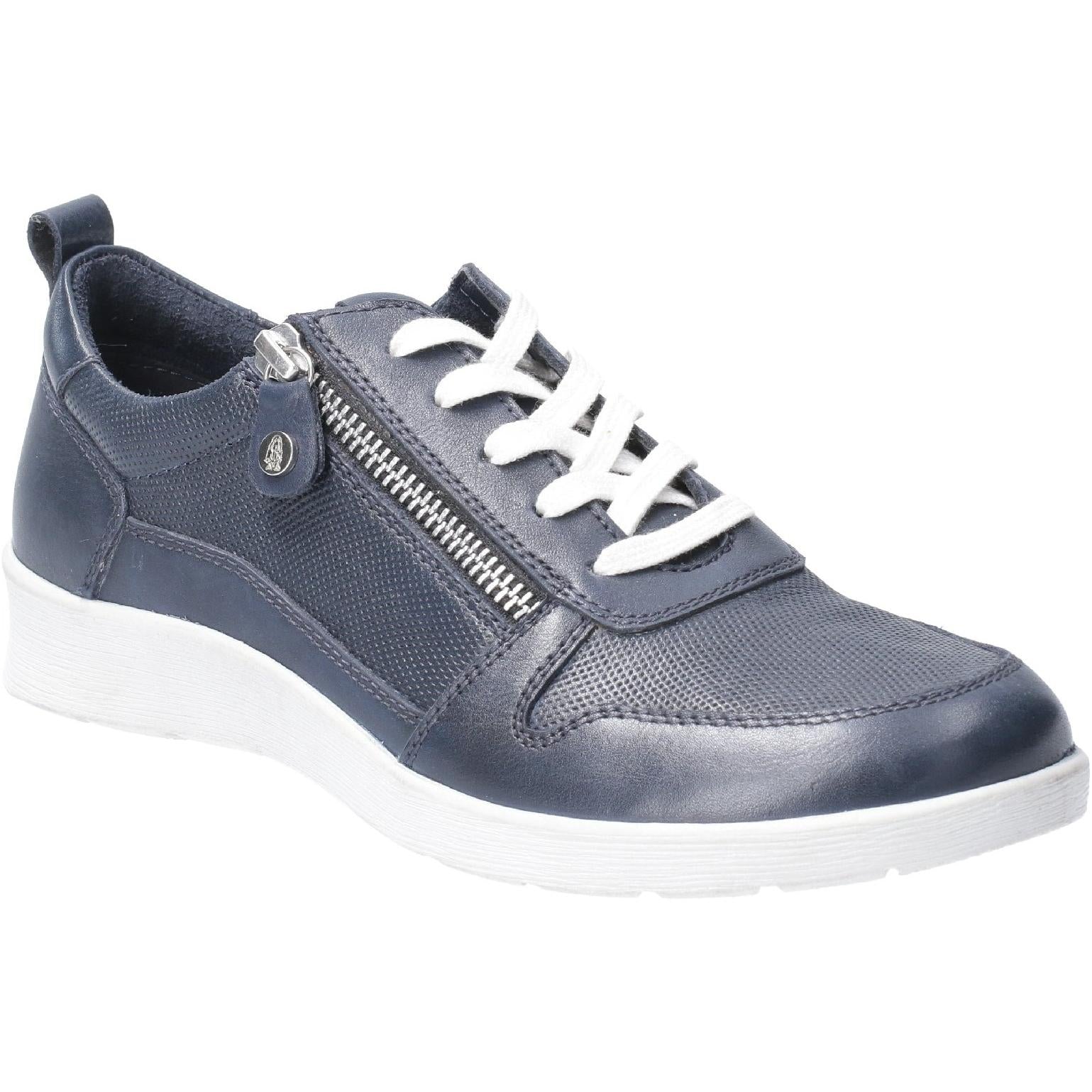 Hush Puppies Roo Zip Up Lace Up Trainer