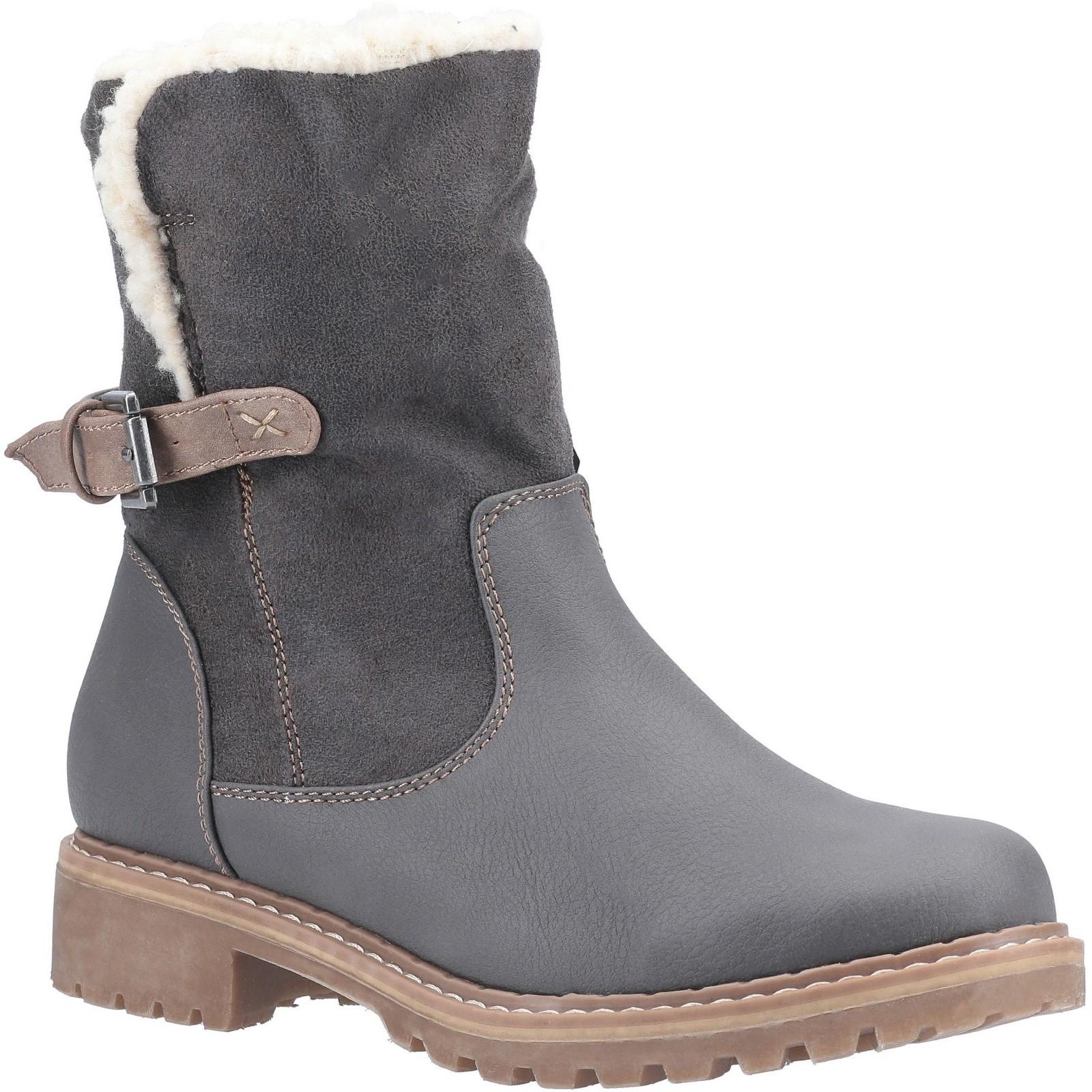 Divaz Melanie Mid Buckle Boot