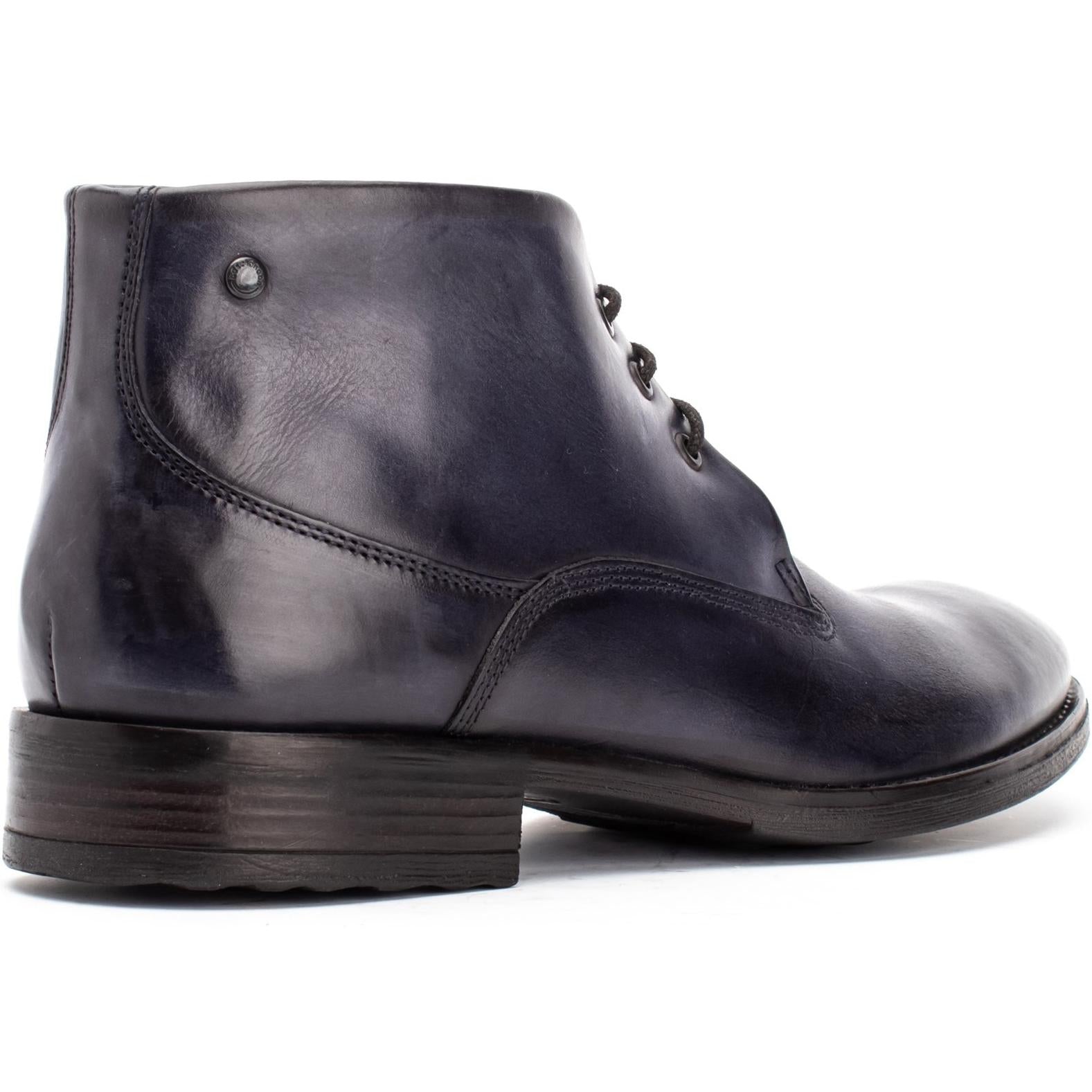 Base London Bramley Burnished Lace Up Ankle Boot