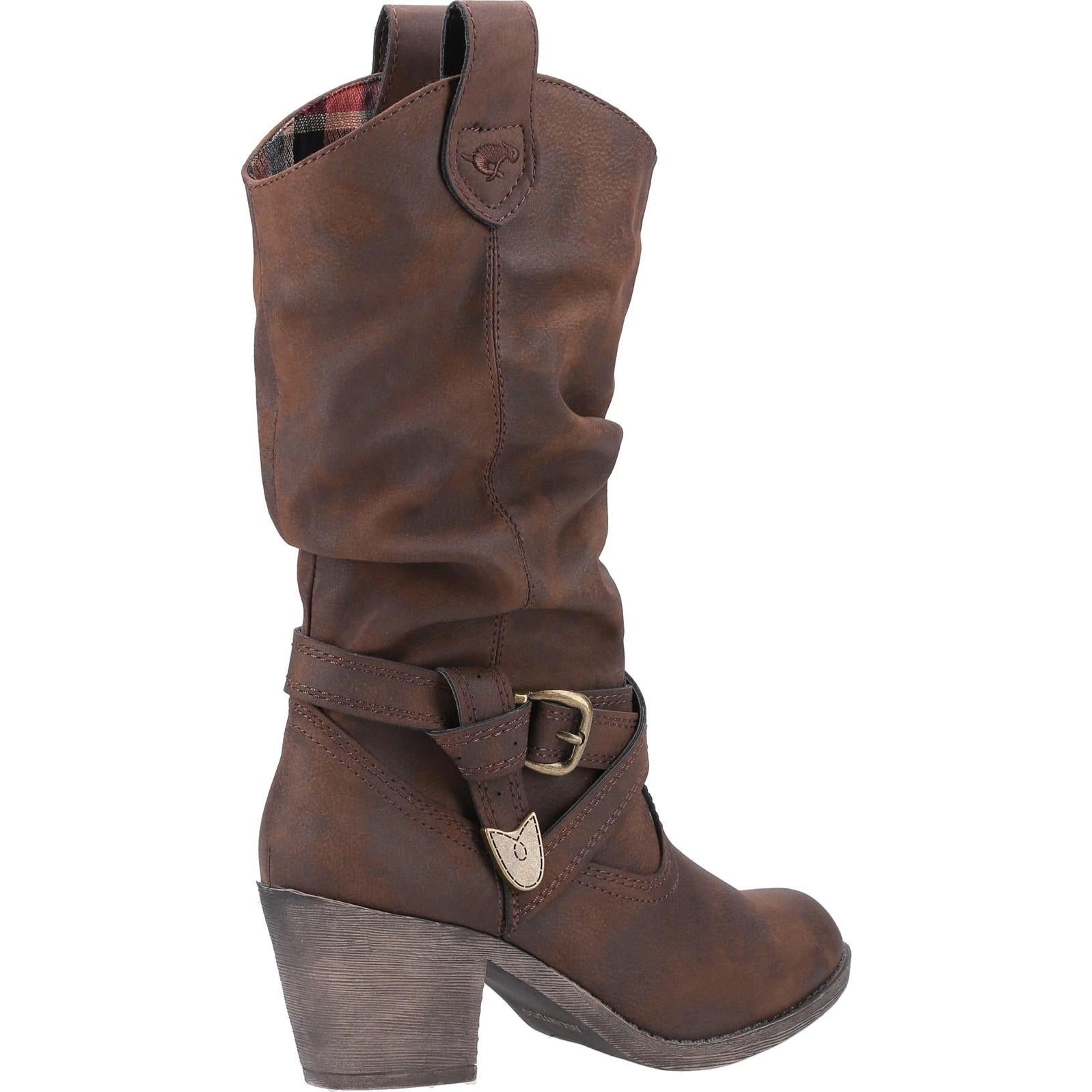 Rocket Dog Sidestep Mid-Calf Western Boot