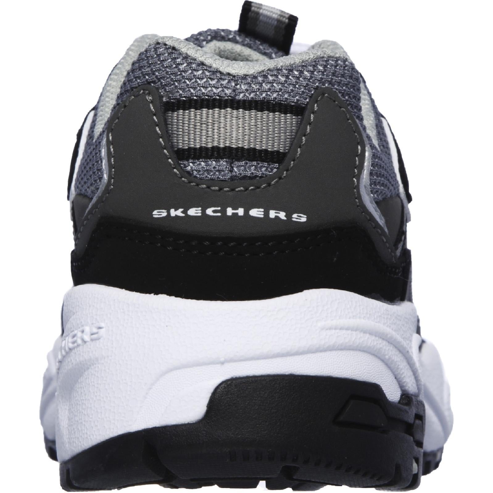 Skechers Stamina-Cutback Lace Up Trainer with Durable Rubber Outsole