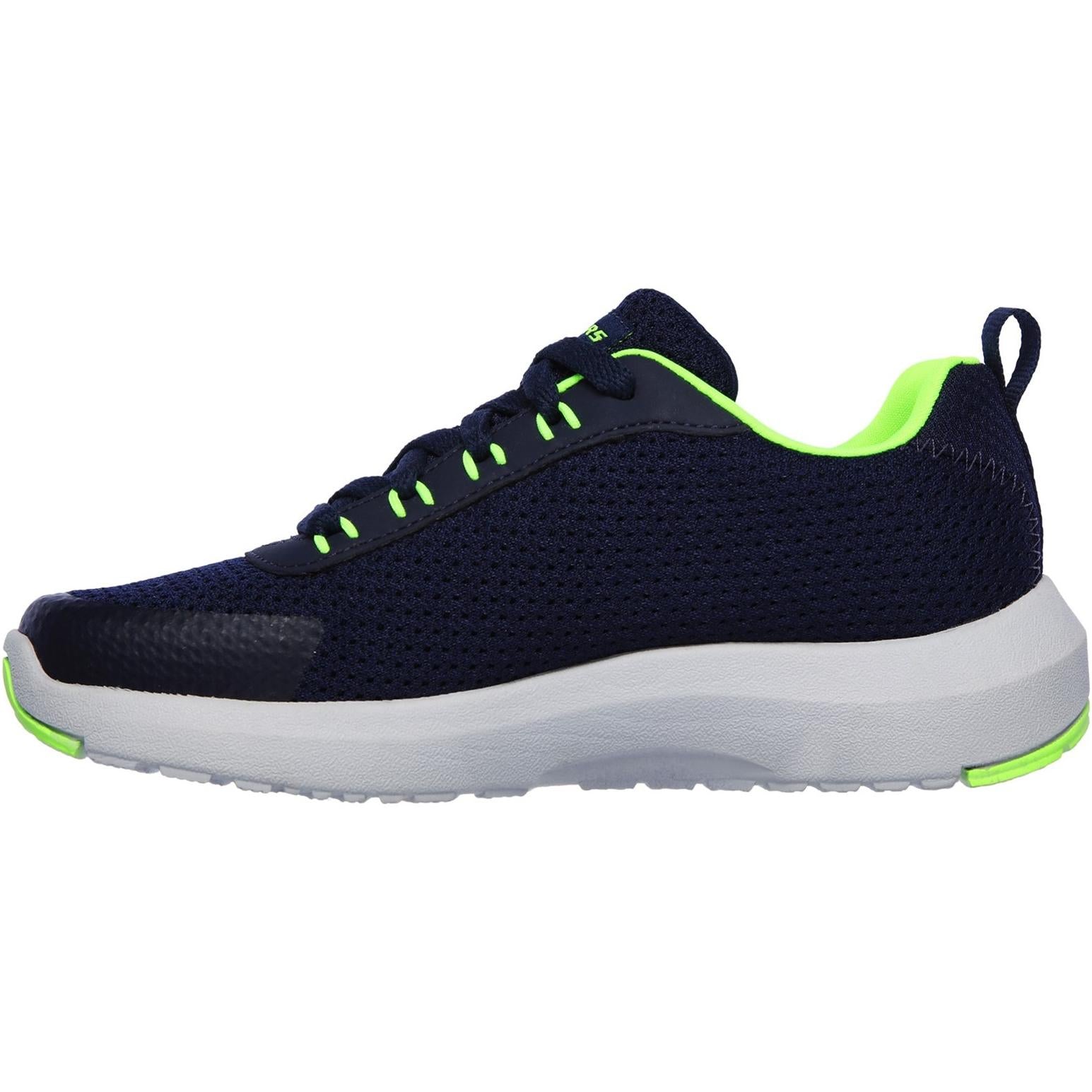 Skechers Dynamic Tread-Nitrode Lightweight Lace Up Trainer with Outsole Detail