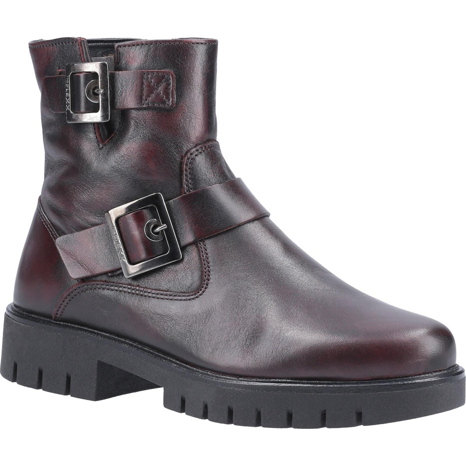 The Flexx High Line Brushed Zip Ankle Boot