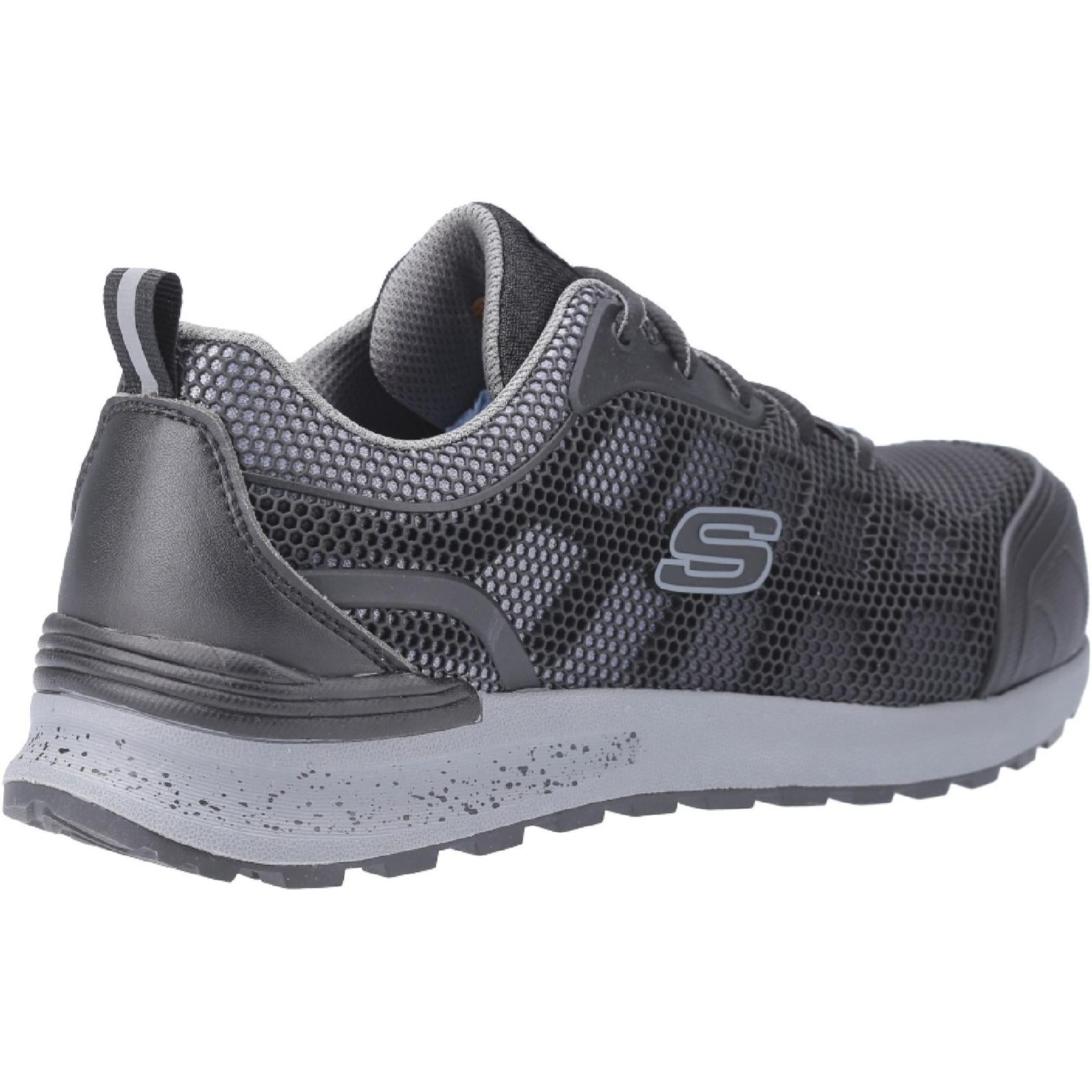 Skechers Bulklin-Lyndale Lace Up Athletic Work/Safety Toe Trainers