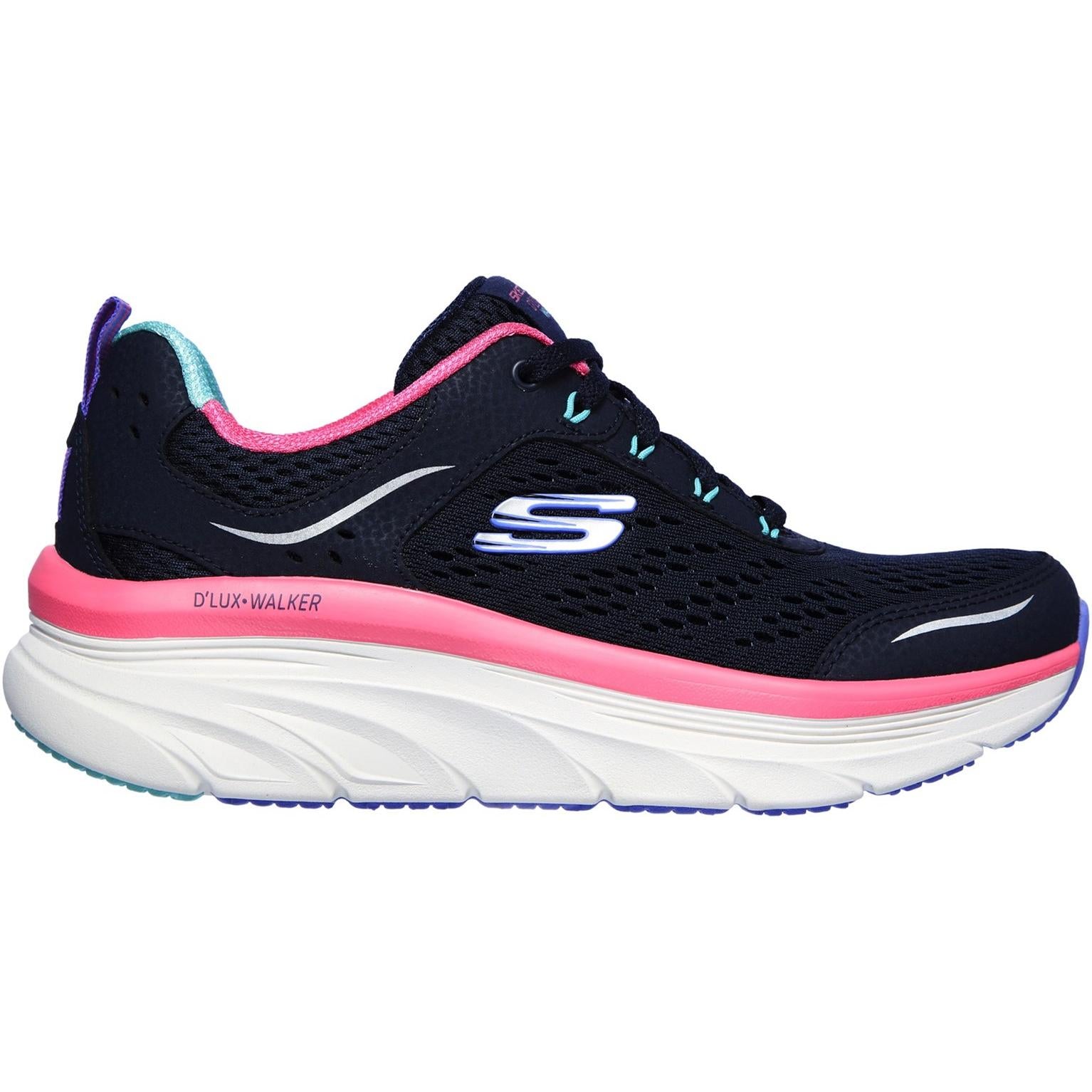 Skechers Relaxed Fit D'Lux Walker Infinite Motion Sports Trainers